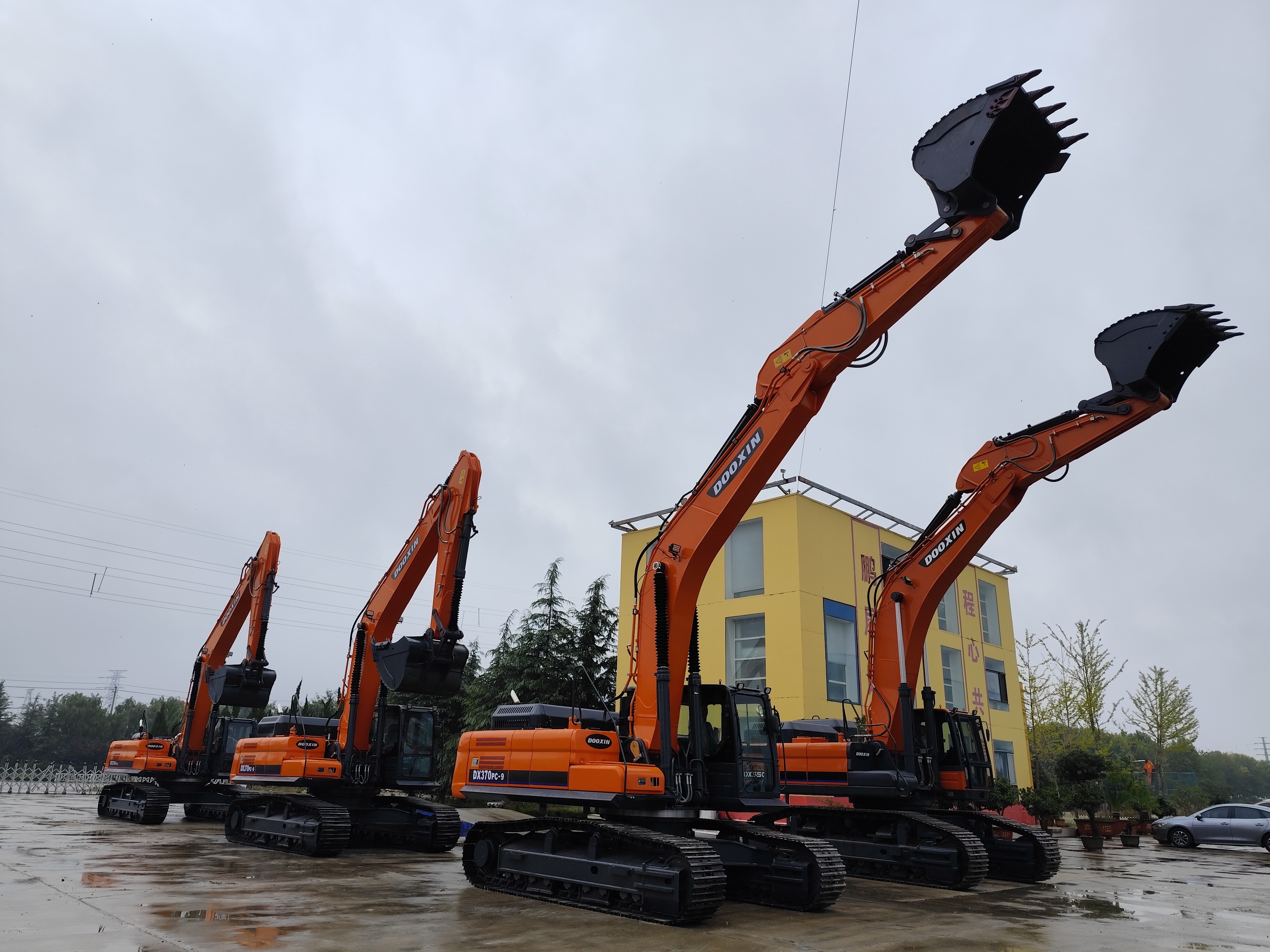 En delegation av kunder från Ecuador är på besök.