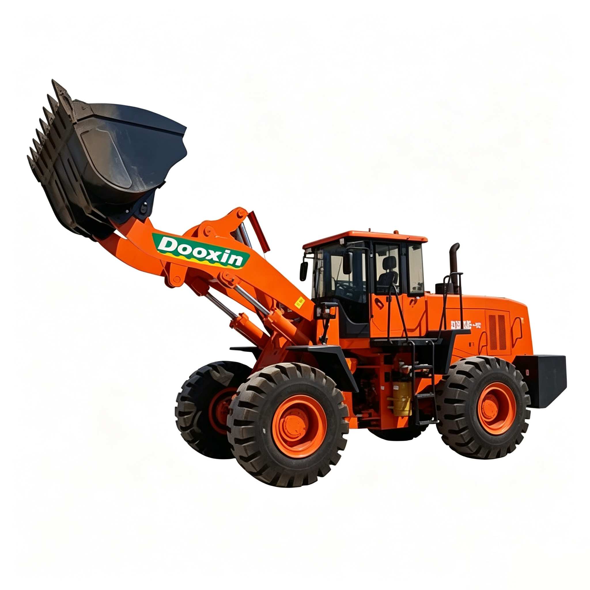 2026 Ny DX606 Heavy Duty Hjullastare | Låg bränslekostnad Quarry Construction Loader