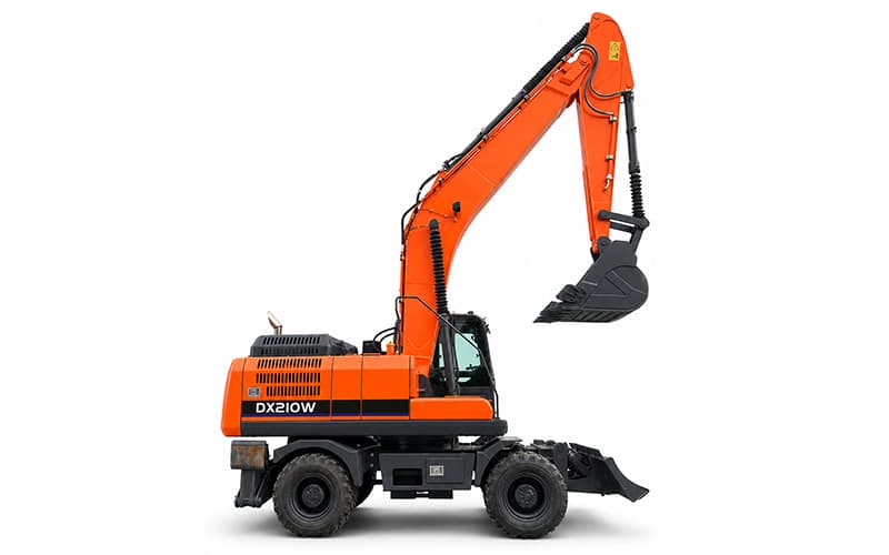 EW210-D 20,1 tons hjulgrävmaskin
